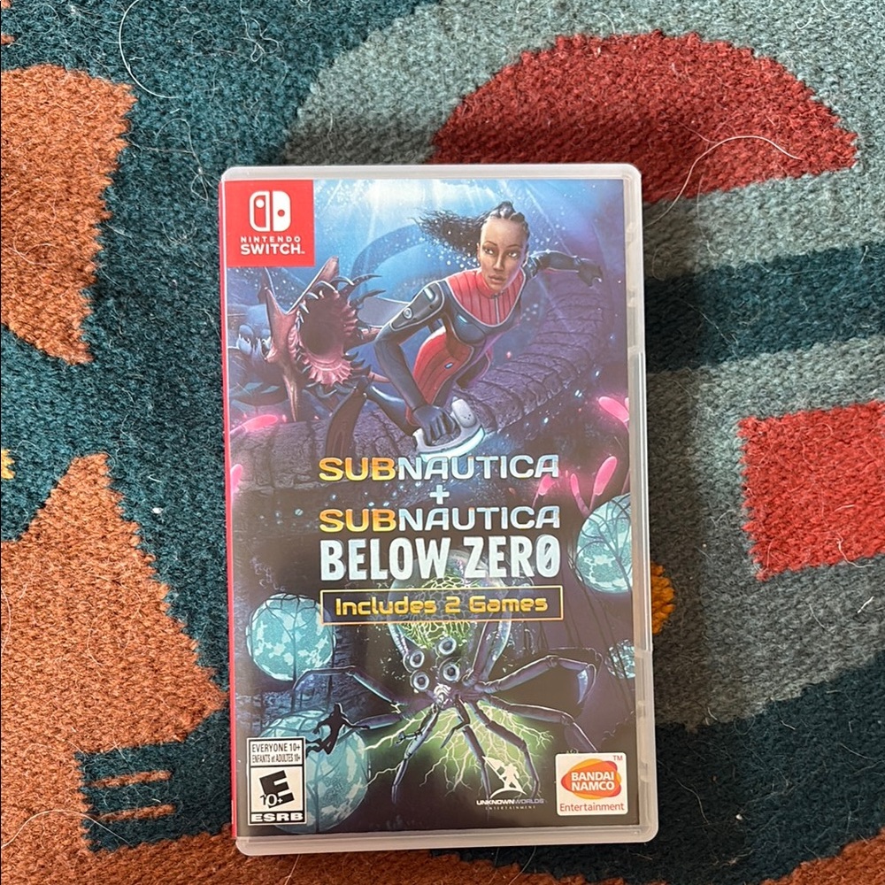 Nintendo Red and Blue Subnautica Double Pack